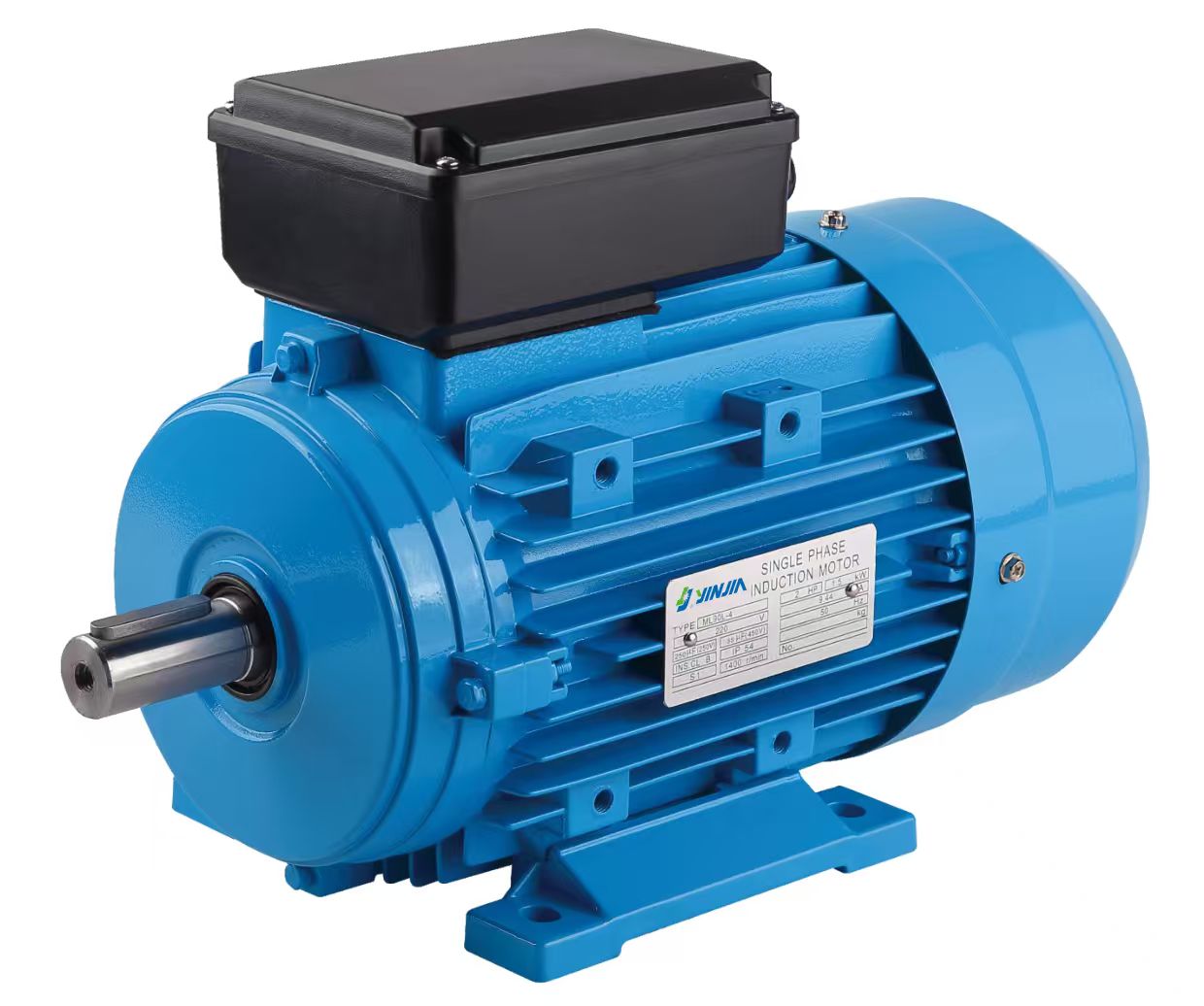 MY/MC مكثف واحد CSCR محرك حثي ذو غلاف من الألومنيوم أحادي الطور